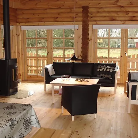 Four-bedroom Holiday Vestskoven With A Sauna 06 Semesterbostad *